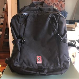 Chrome black backpack